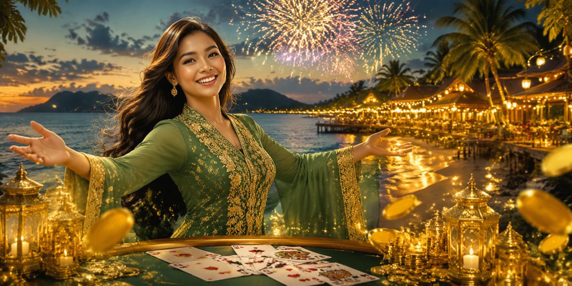 Permainan Teen Patti pada Hari Raya di Langkawi, menyeronokkan dan ramai pemain baru