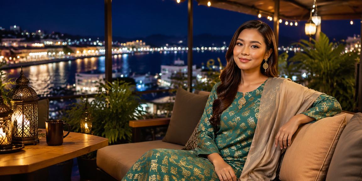 The vibrant atmosphere of Malaysian casino and poker gaming during the festive Hari Raya season